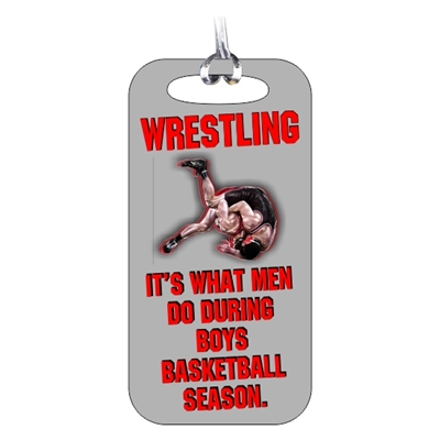 Wrestling Bag Tag