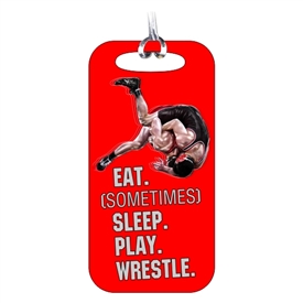 Wrestling Bag Tag