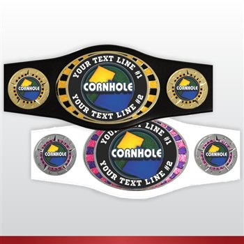 Champion Belt | Award Belt for Cornhole