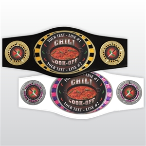 Champion Belt | Award Belt for Chili-Cook-off