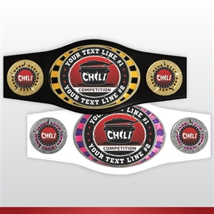 Champion Belt | Award Belt for Chili-Cook-off