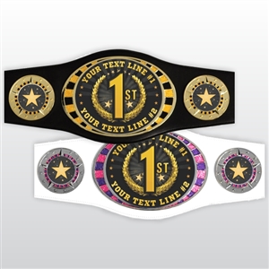 Champion Belt | Award Belt for First Place