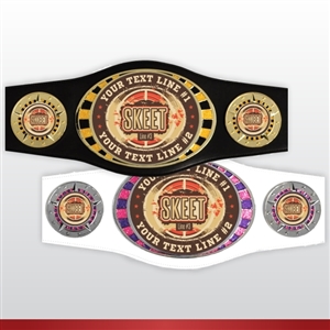 Champion Belt | Award Belt for Skeet Shooting