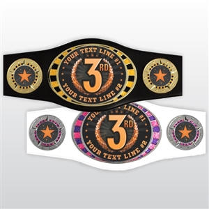 Champion Belt | Award Belt for Third Place