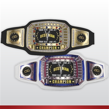 Champion Award Belt for Bestman