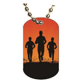 Running Dog tag