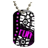 Running Dog tag