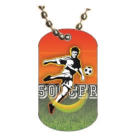 Soccer Dog tag