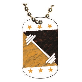 Body Building Dog tag