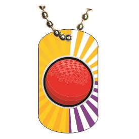 Dodgeball Dog tag