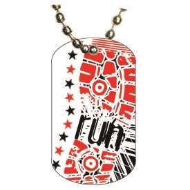 Running Dog tag