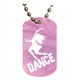 Dance Dog tag