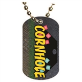 Corn Hole Dog tag