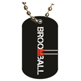 Broomball Dog tag