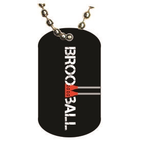 Broomball Dog tag