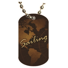 Sailing Dog tag