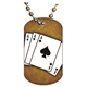Poker Dog tag