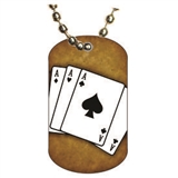 Poker Dog tag