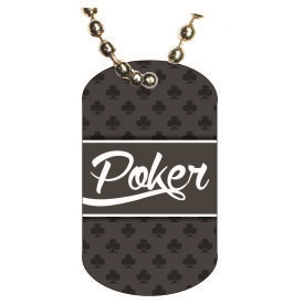 Poker Dog tag