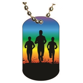 Running Dog tag