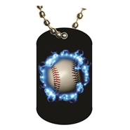 Baseball Dog tag