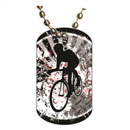 Cycling Dog tag