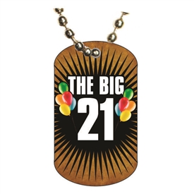 Birthday Dog tag