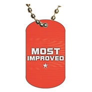 Most Improved Dog tag