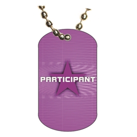 Participant Dog tag