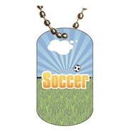 Soccer Dog tag