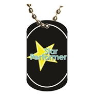 Star Performer Dog tag