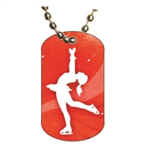 Figure Skating Dog tag