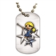 Baton Twirling Dog tag