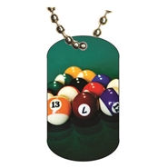 Billiards Dog tag