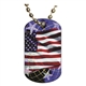 Flag Dog tag