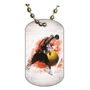 Tennis Dog tag