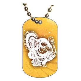 Turkey Dog tag