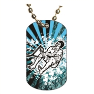 Water Ski Dog tag