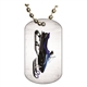 Snowmobile Dog tag