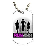 Running Dog tag