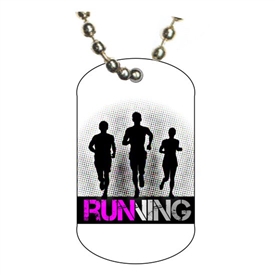 Running Dog tag