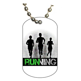 Running Dog tag