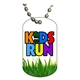 Kids Run Dog tag