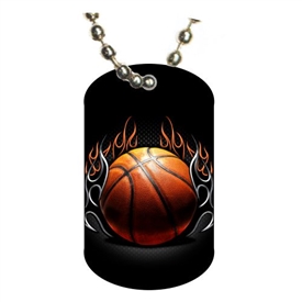 Basketball Dog tag