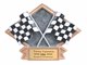 Racing Sculpted Resin Trophy