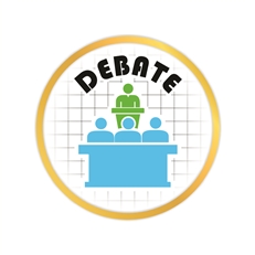 Debate Pin