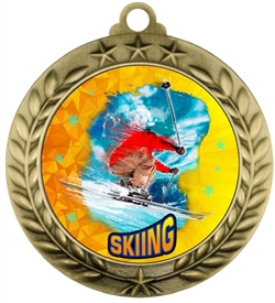 Downhill Ski Medal