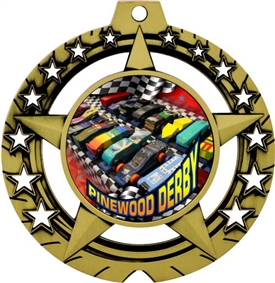 Pinewood Derby Medal