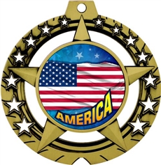 American Flag Medal