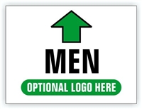 Race Event I.D. & Information Sign | Men Directional